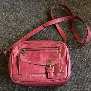 b.o.c. Burgundy Shoulder Bag